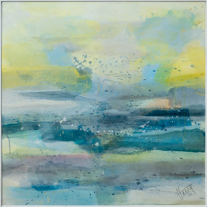 Sabina Häner | Paintings - Wolkenstimmung 2022